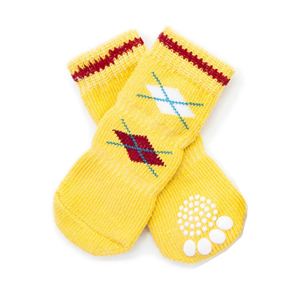 AntiRutsch Hundesocken für Innenbereich, 4er / Set eBay