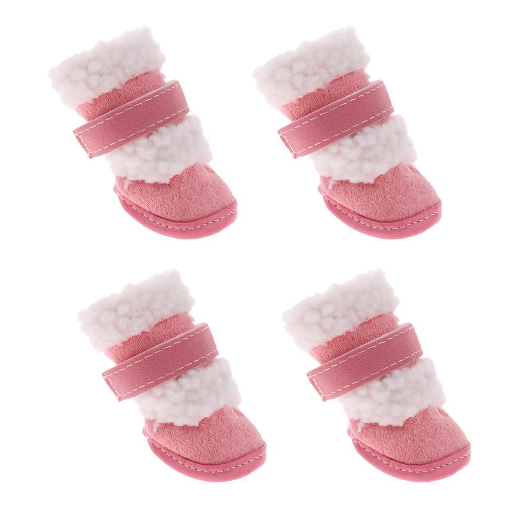 Hundeschuhe Schneeschuhe Winter Schuhe Stiefel für Kleine Hunde eBay