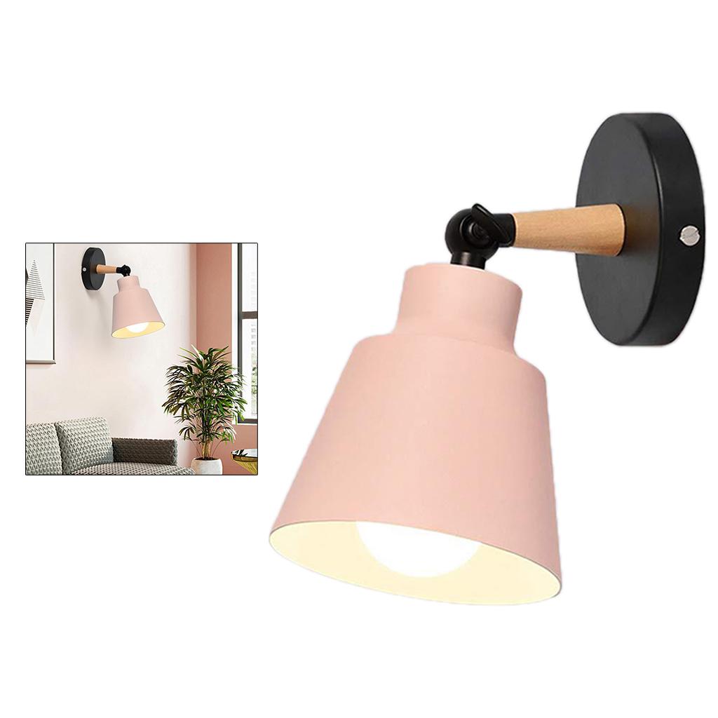 LED Wall Light Sconce Bedside Lamp Fixtures Lighting Bedroom Hallway Pink