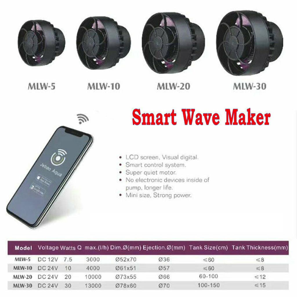 Aquarium 12V Wave Maker LCD Display Controller Submersible 52x70cm