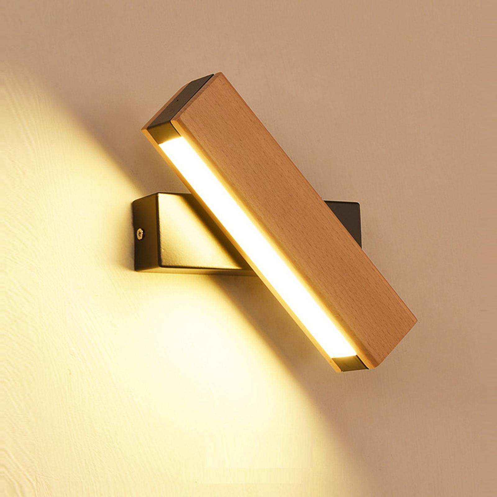 Modern Wall Sconce Lighting Linear Light for Bedroom Kitchen Stair Black
