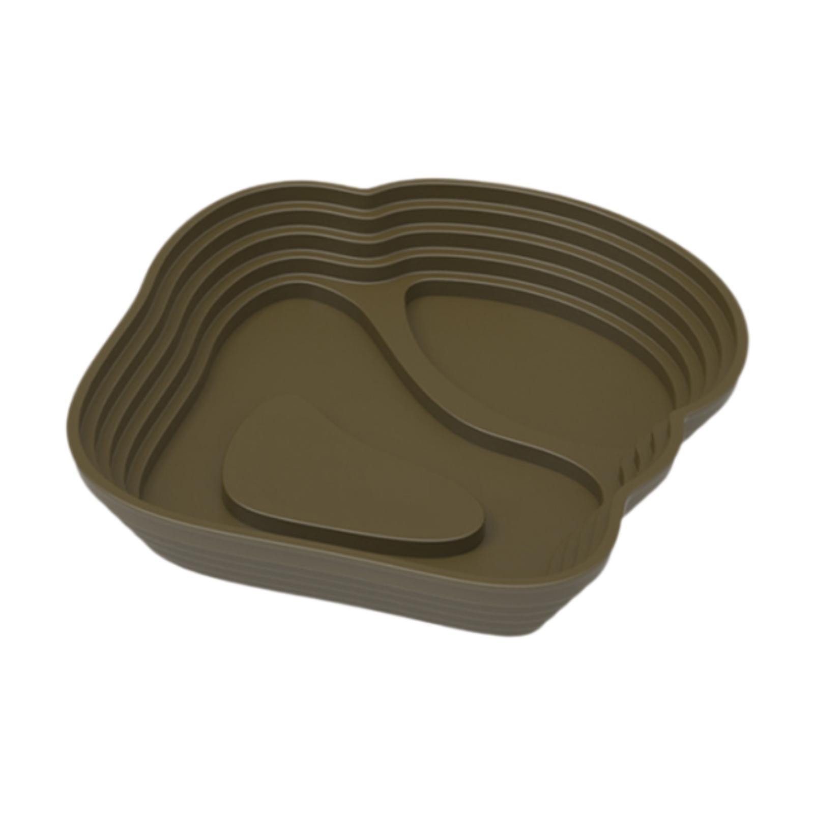 Reptile Feeding Water Bowl Green Small