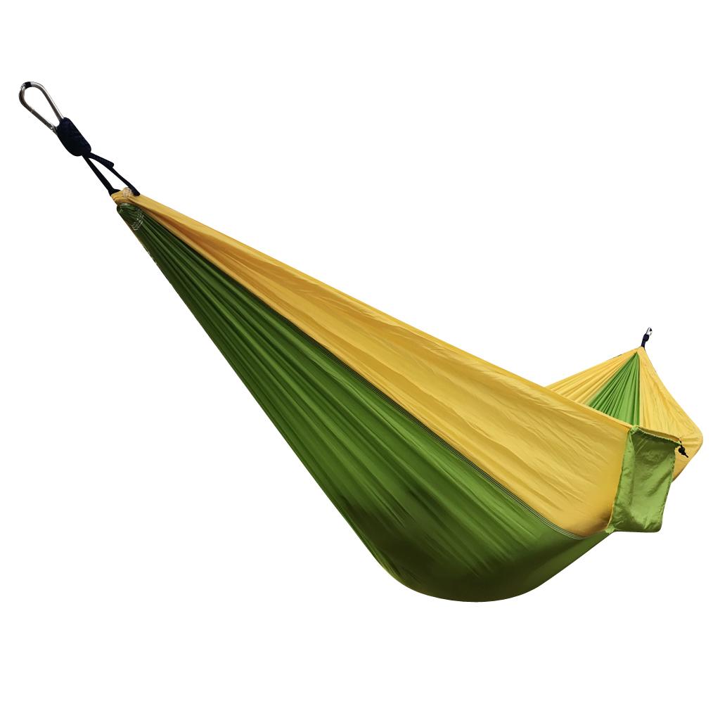 Camping Hängematte Mit Weißen Punkten | Rot 290x138cm | Bis 150kg Tragkraft | Mit Staufach