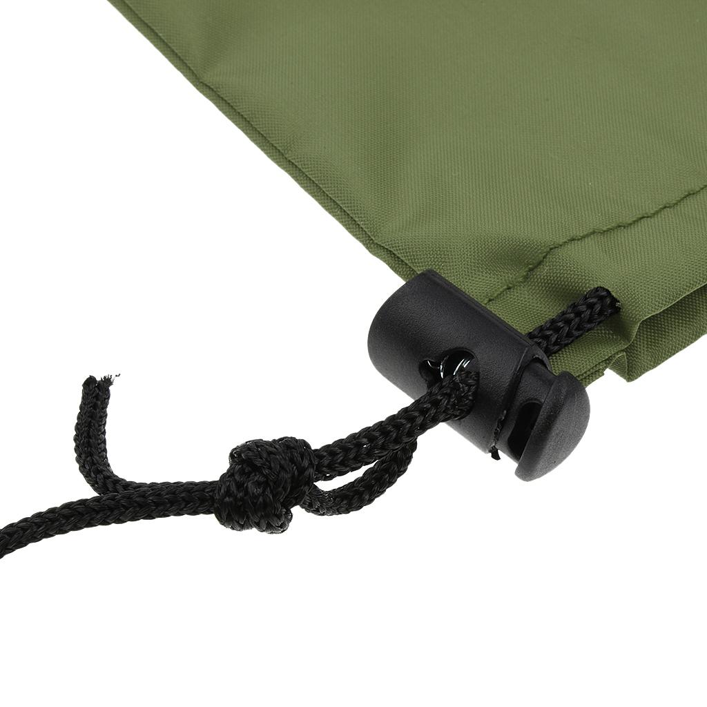 2 Pcs Waterproof Camping Storage Bag Drawstring Sack Pouch Travel Organizer 