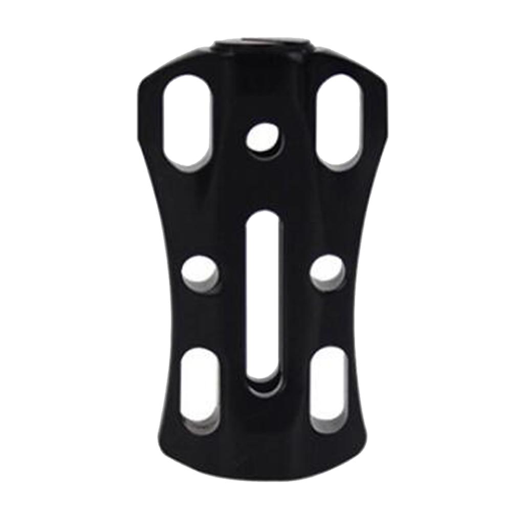 Aluminum Alloy Fishing Reel Handle Knob Baitcasting Reel Knob Grip Black