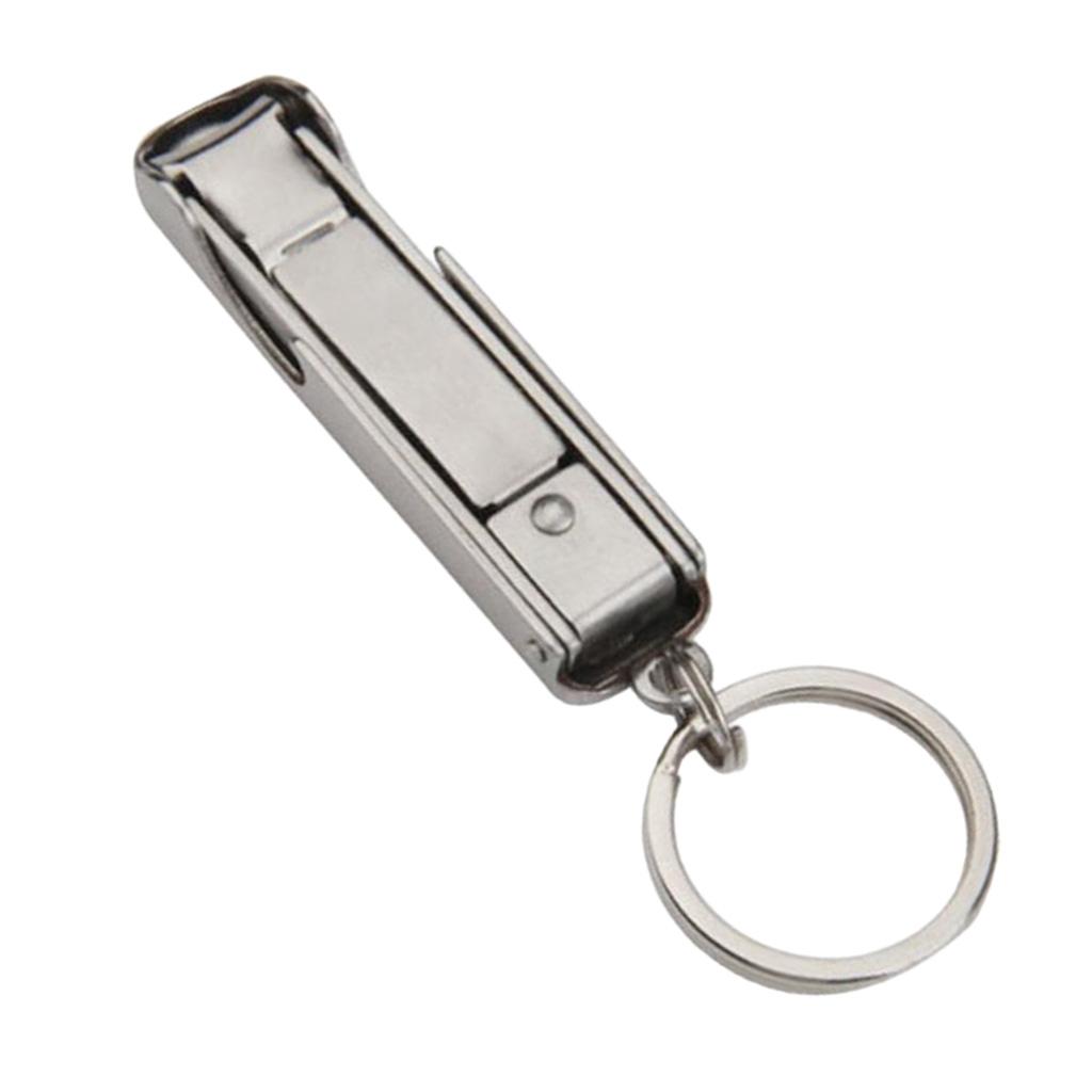 Stainless Steel Nail Clippers with Bottle Opener