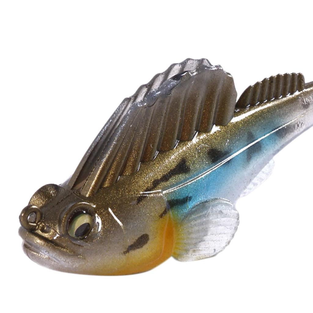 Soft Lead Fishing Lures Sinking Swimbaits T Tail Casting Lures 010