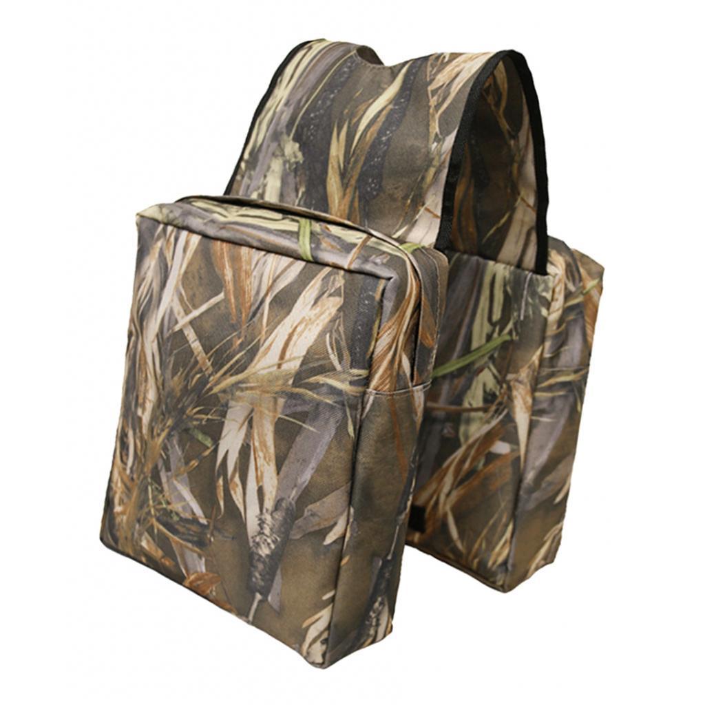 Oxford Saddle Bag Storage Organizer Waterproof ATV Tank Bags Camo