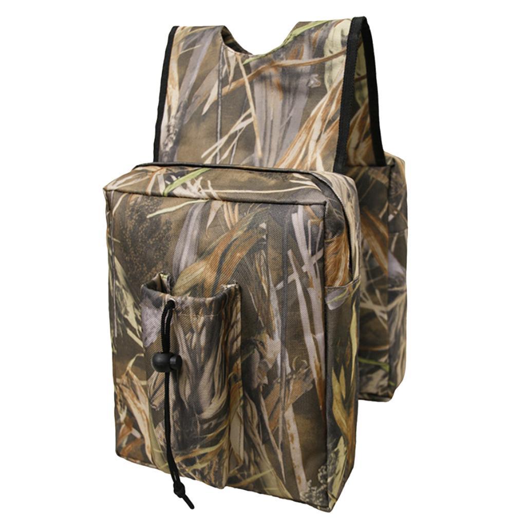 Oxford Saddle Bag Waterproof Camo