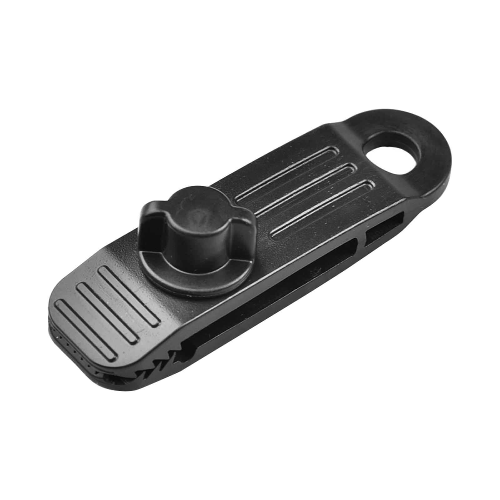 10 Pieces Tarp Clips Clamp Awning Tighten Tent Snaps without Carabiners
