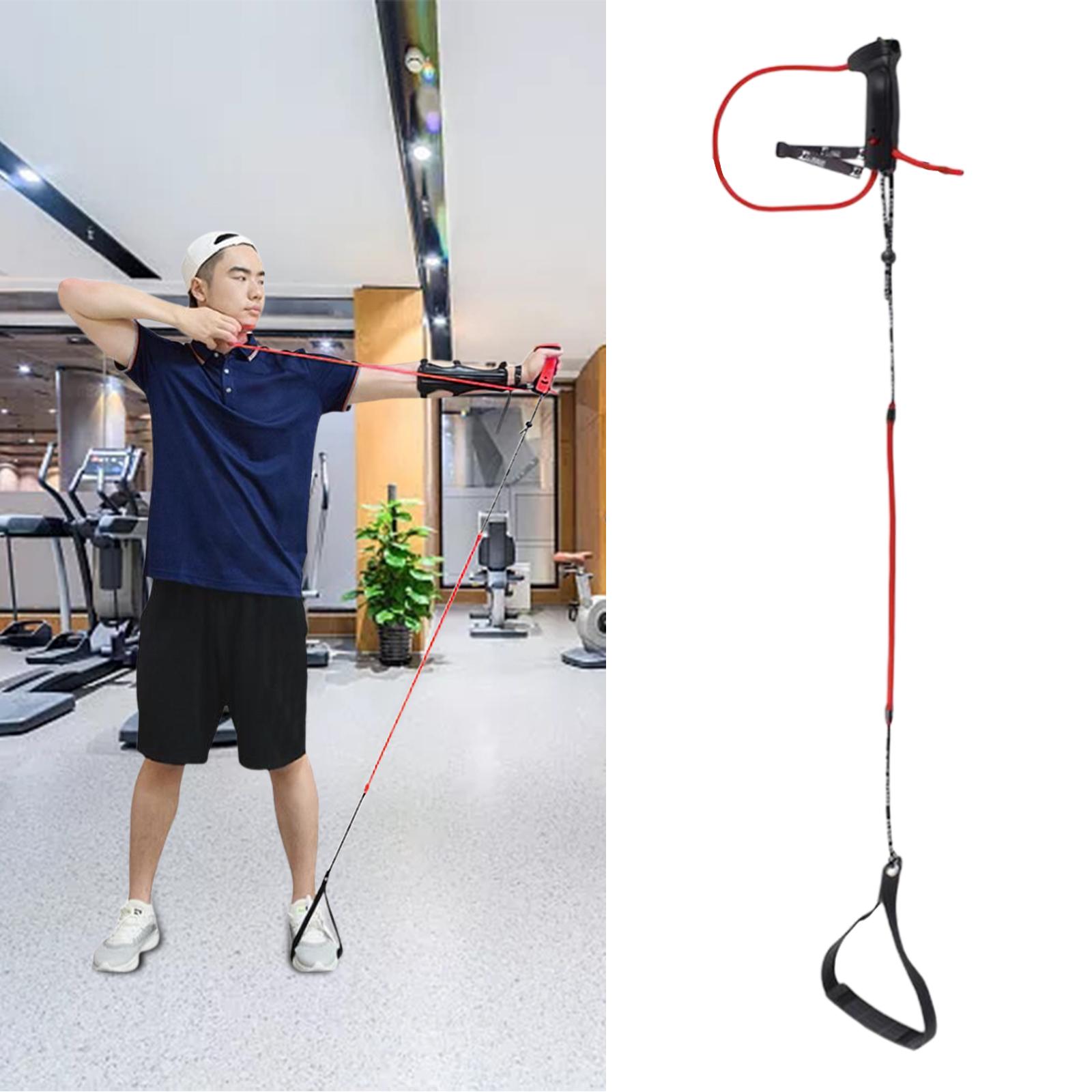 Archery Stretch Band Strength Resistance Bands for Shooting Red Black