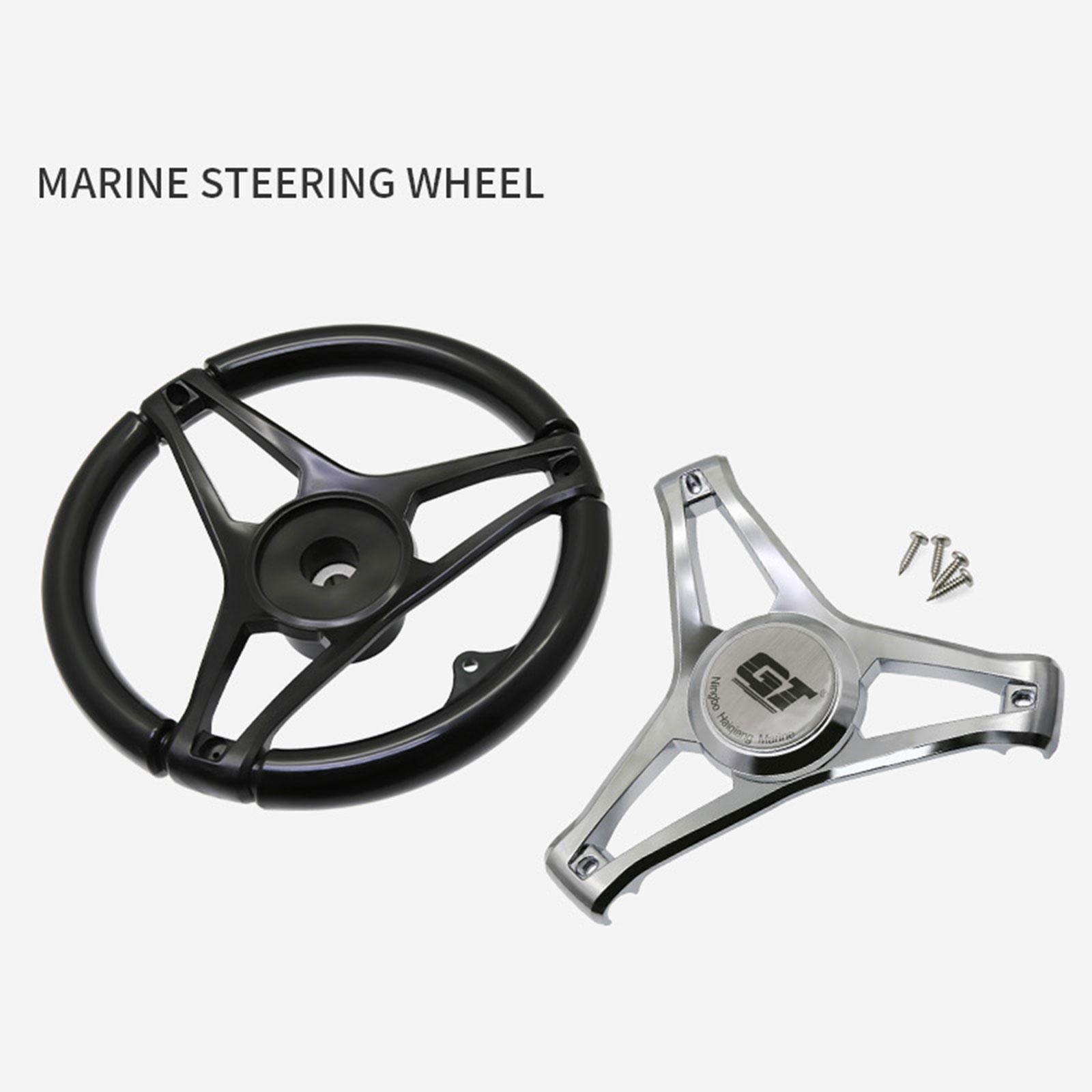 Steering Wheel Nylon Marine Steering Wheel for Pontoon Boat Direction System