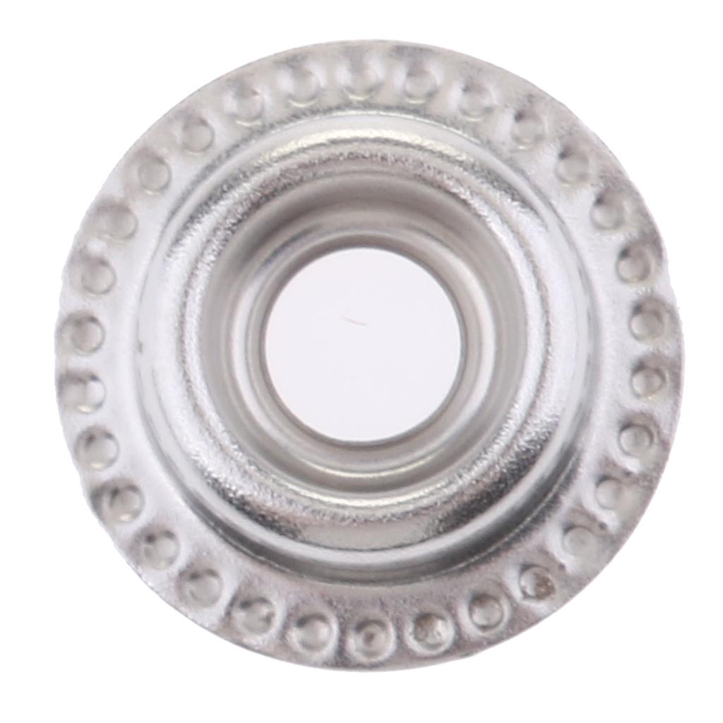 100 Pieces Stainless Steel Fastener Snap Set, Include Button Stud Socket