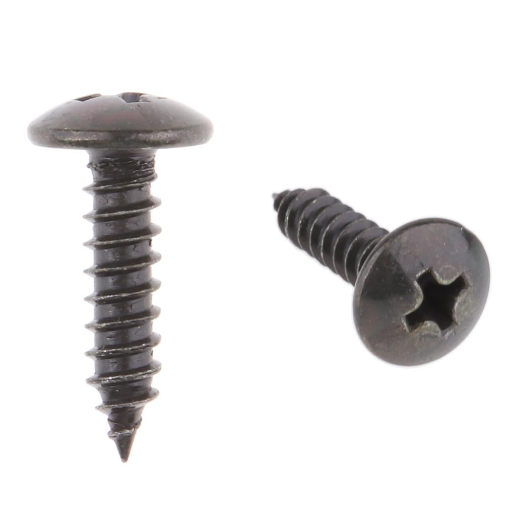 20x Motorcycle Scooter ATV Metal Fastener Rivet Retainers Screws And Clips
