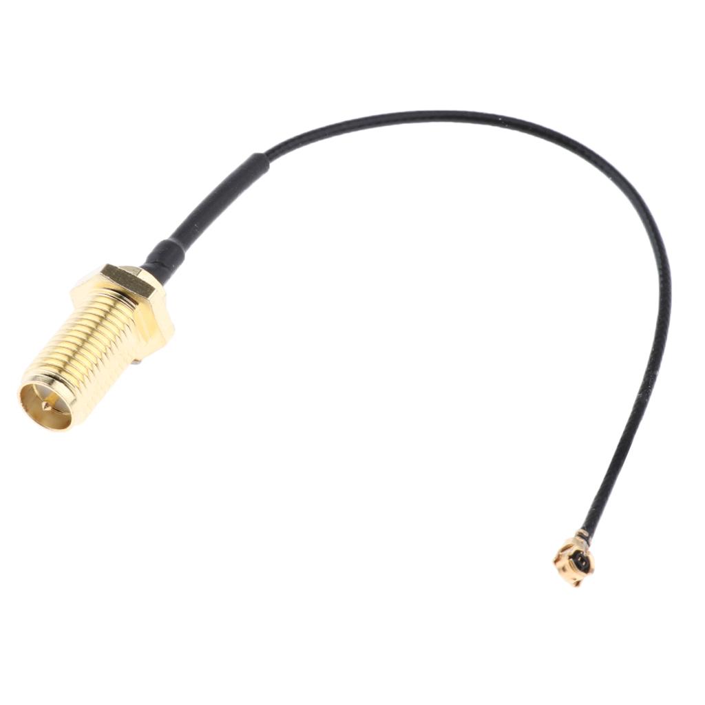 IPEX Turn UF.L To SMA Coaxial Extension Antenna Adapter Cable  15cm