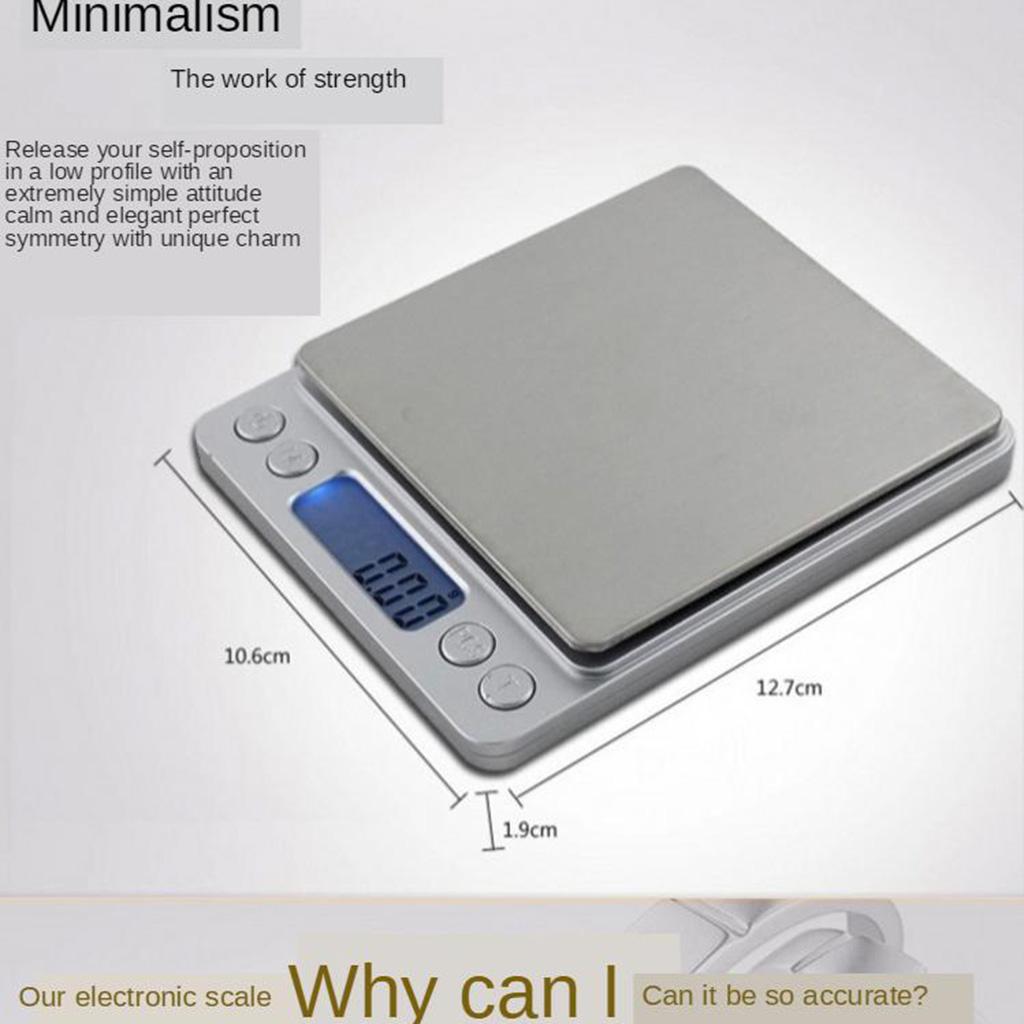 Accurate Digital Electronic Jewelry Scale Portable Kitchen Scale Gram 1000