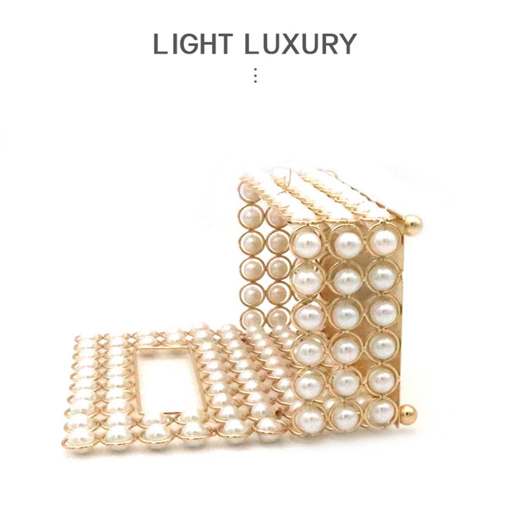 Iron Art Simulation Pearl Tissue Box for Bathroom Countertops Kitchen Desks