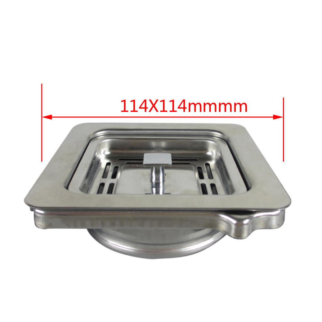 114mm Garbage Disposer Accessories Stainless Steel Adapter Anti-Clogging
