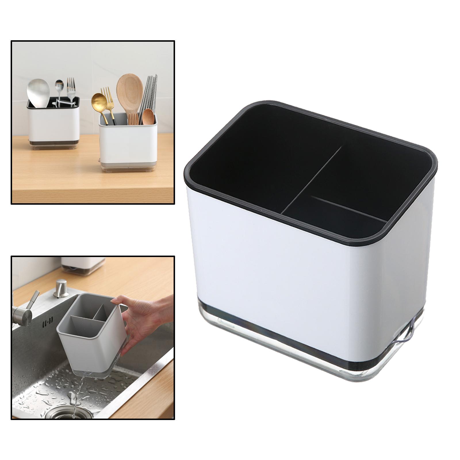 Chopsticks Holder Household Drying Rack for Countertop Restaurant Hotel Cafe Black