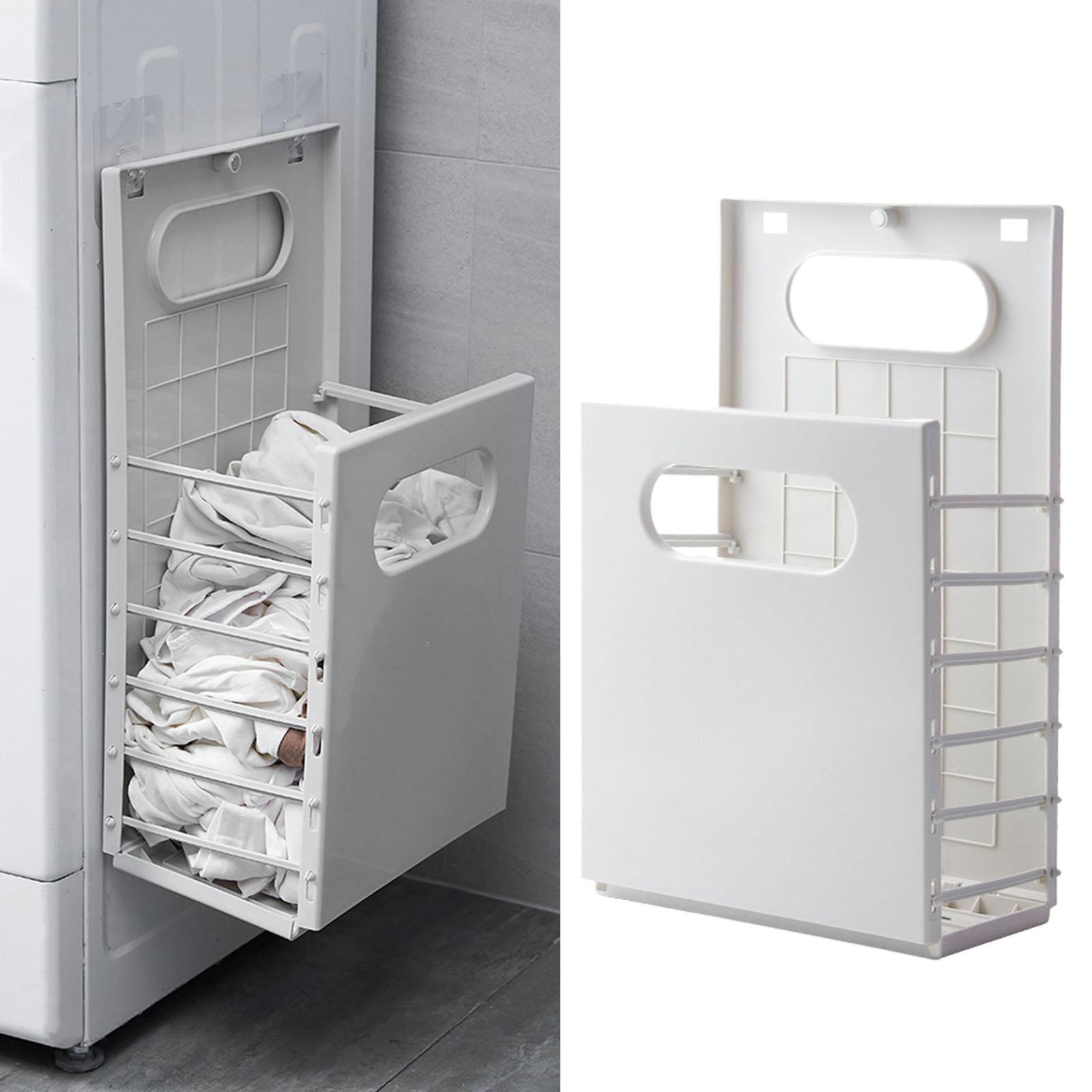 Laundry Hamper Dirty Clothes Storage Large Laundry Room Clothing Organizer Gray