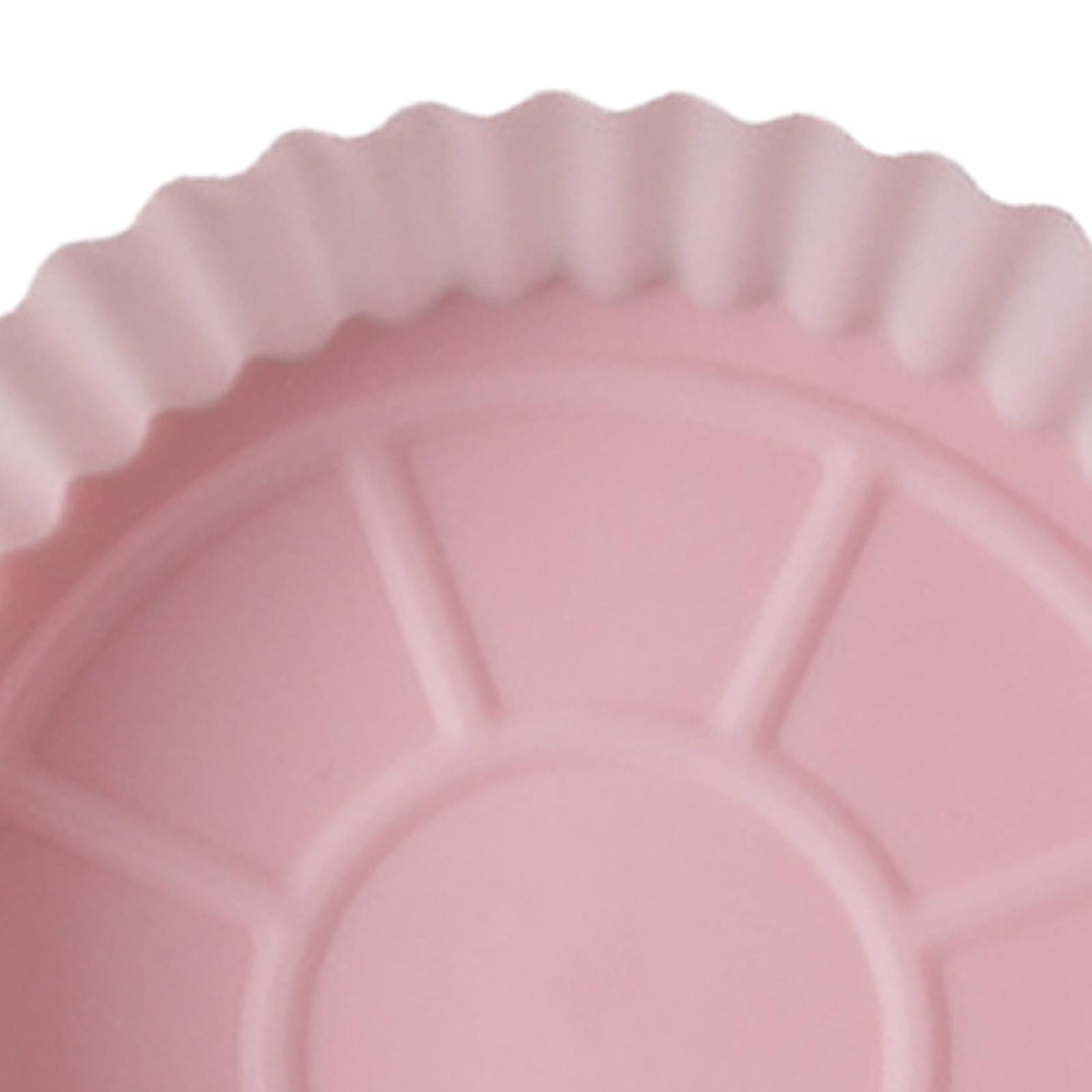 Silicone Air Fryer Liner Parchment Paper Non Stick Heat Resistant Pink