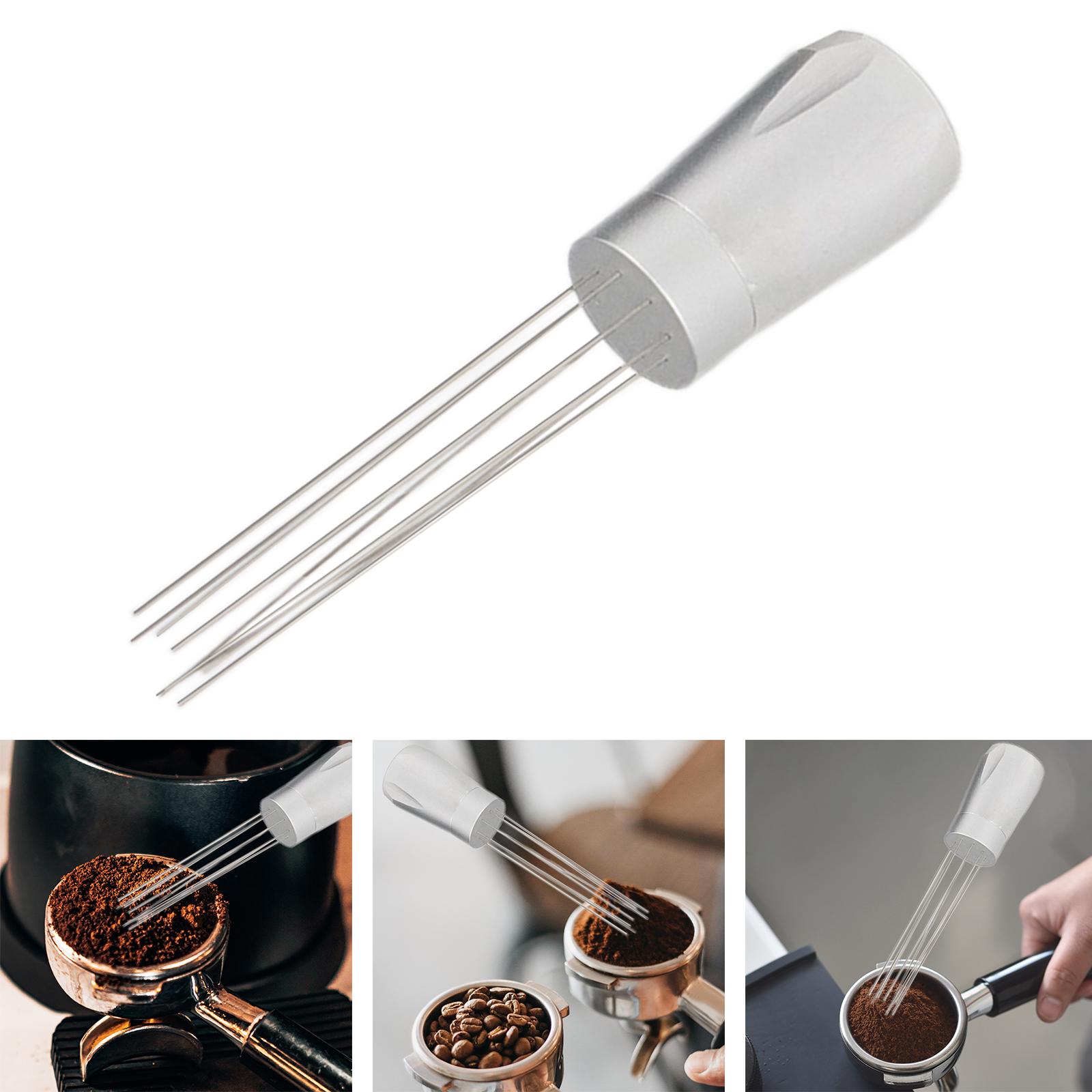 Stainless Steel Barista Espresso Distribution Tool for Home Restaurant Silver