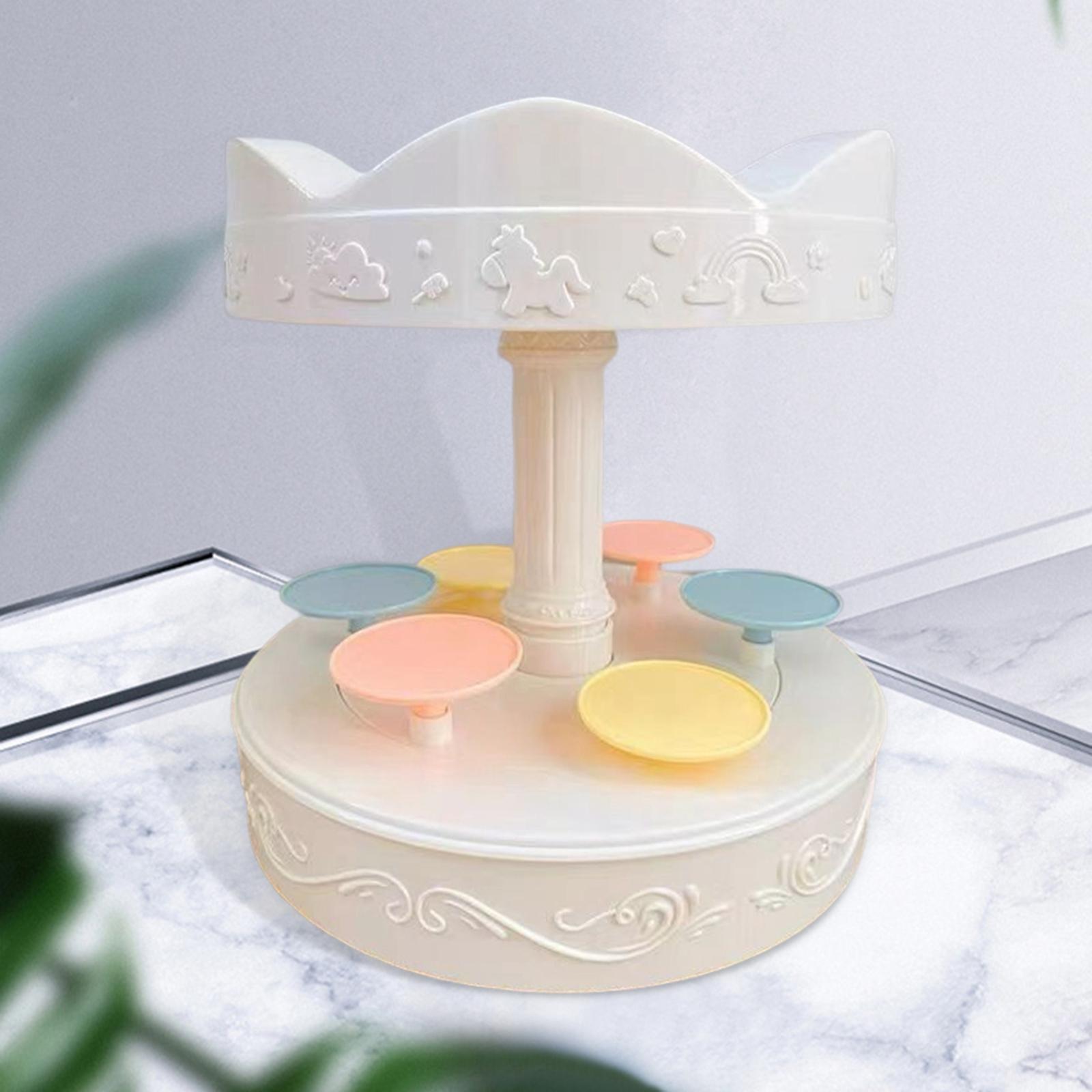dessert Stand 2 Tier Ornaments Multifunctional with Music for Home Birthday