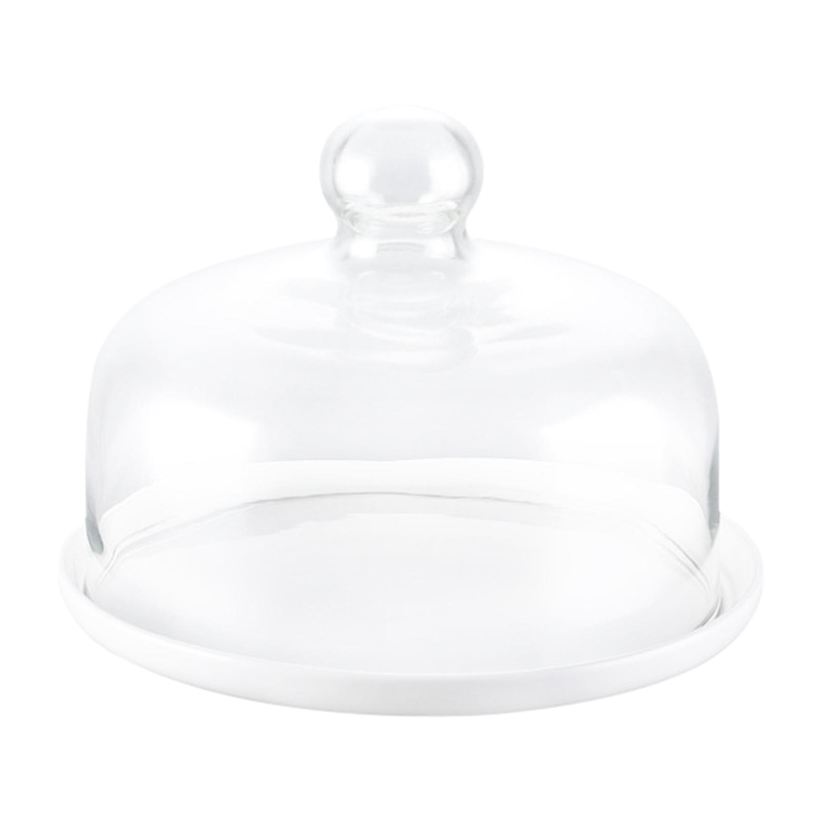 Ceramic Cake Stand with Dome Lid