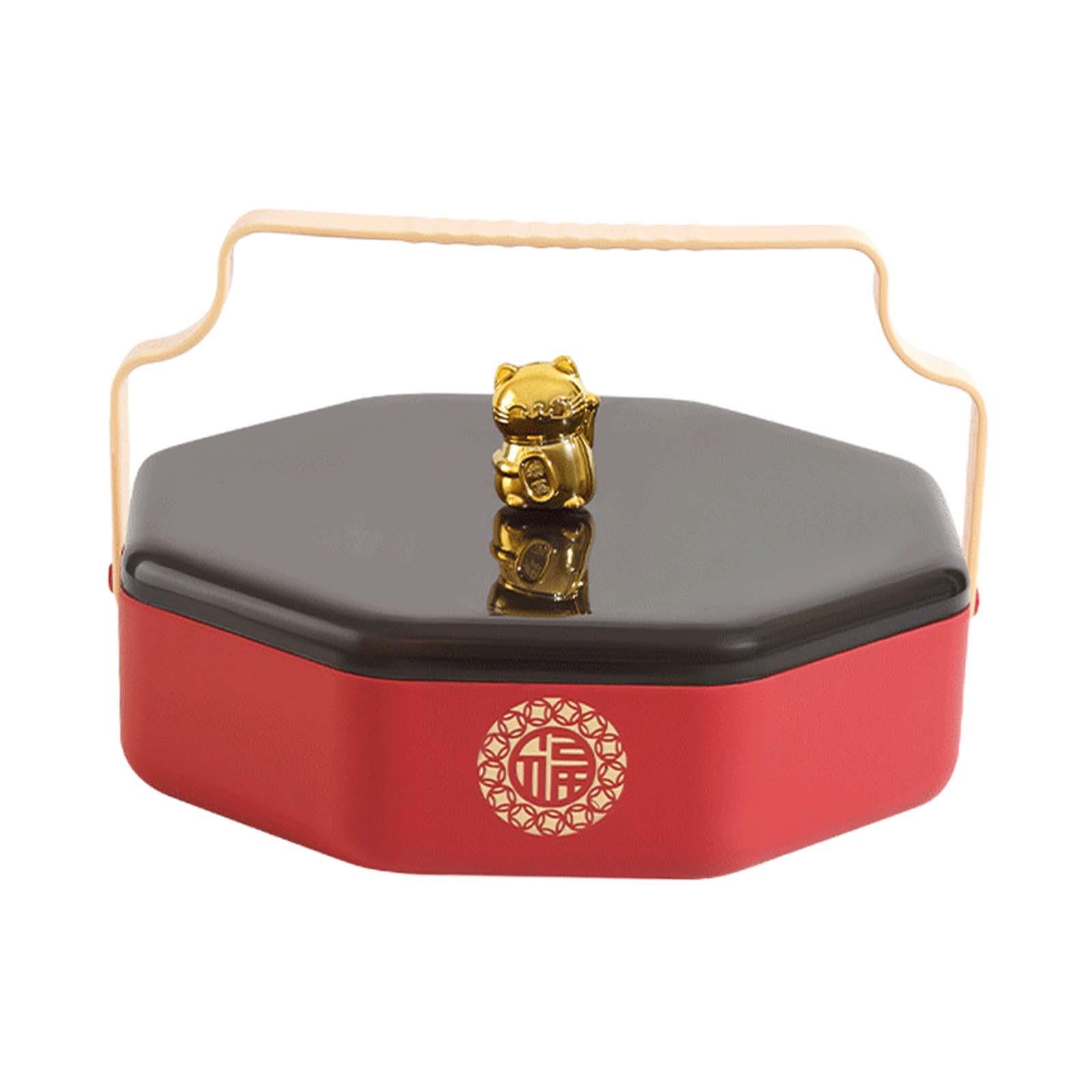 Divided Serving Tray with Lid