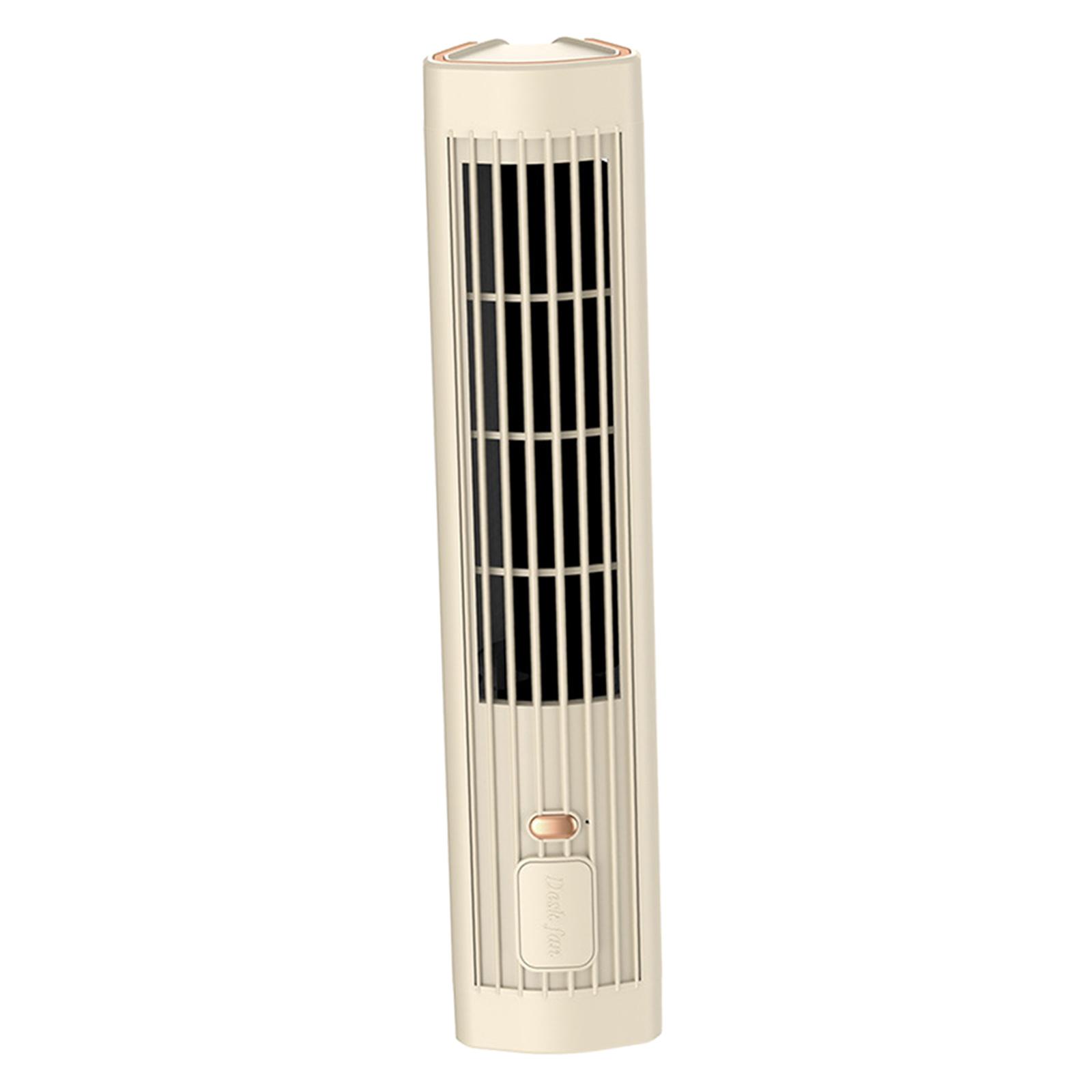 Bladeless Desk Fan Beige
