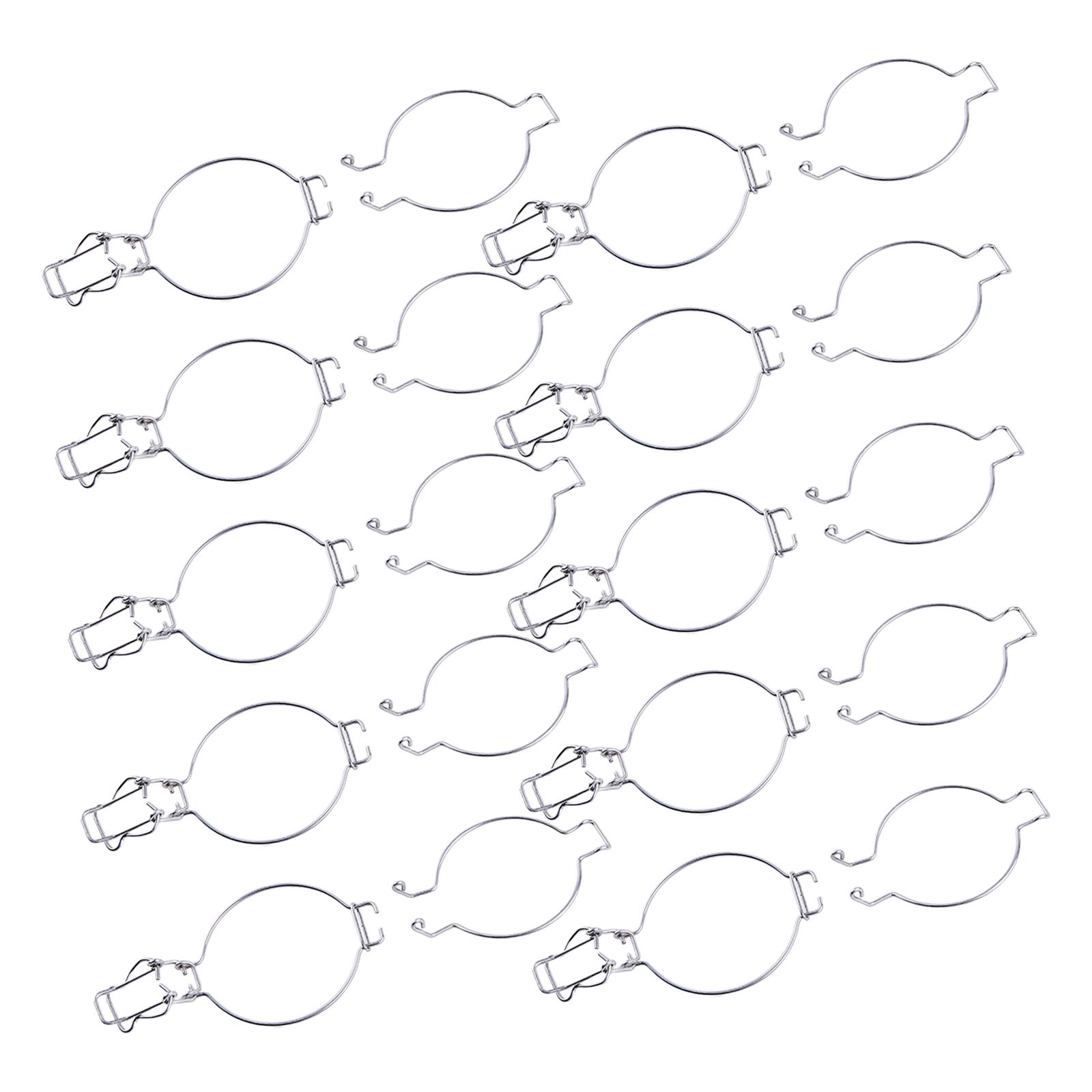 Glass Jar Wire Clamps