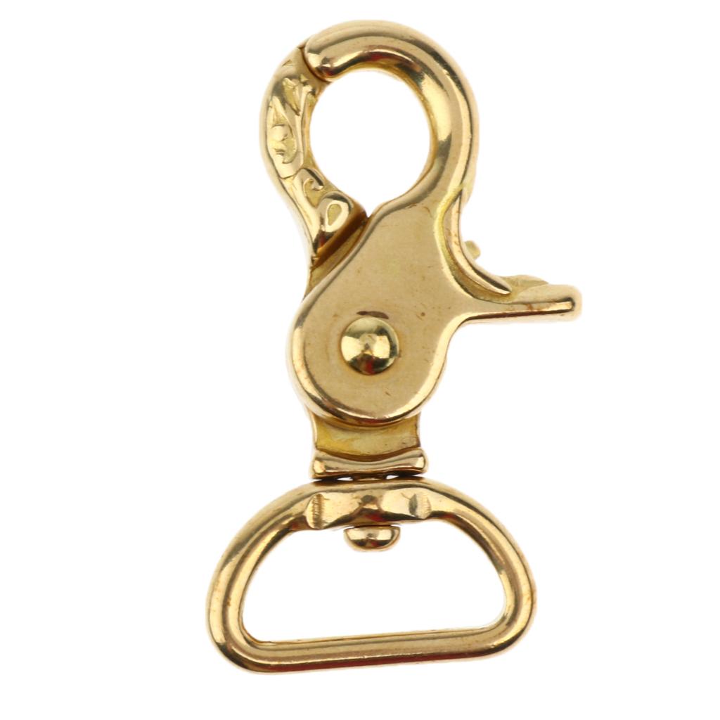 Lobster Clasp Hook Keychain Swivel Trigger Snap Hook Buckle Finding (2) 20mm