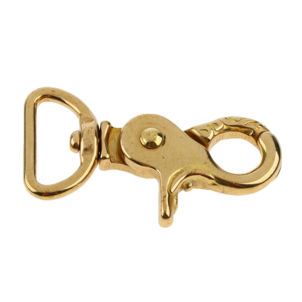 3xLobster Clasp Hook Keychain Swivel Trigger Snap Hook Buckle Finding (2) 20mm