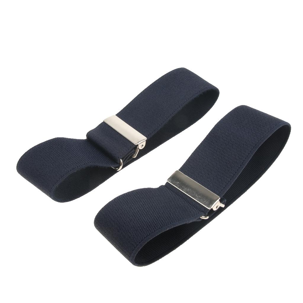 Anti Slip Elastic Shirt Sleeves Holder Armband Adjustable Arm Garter