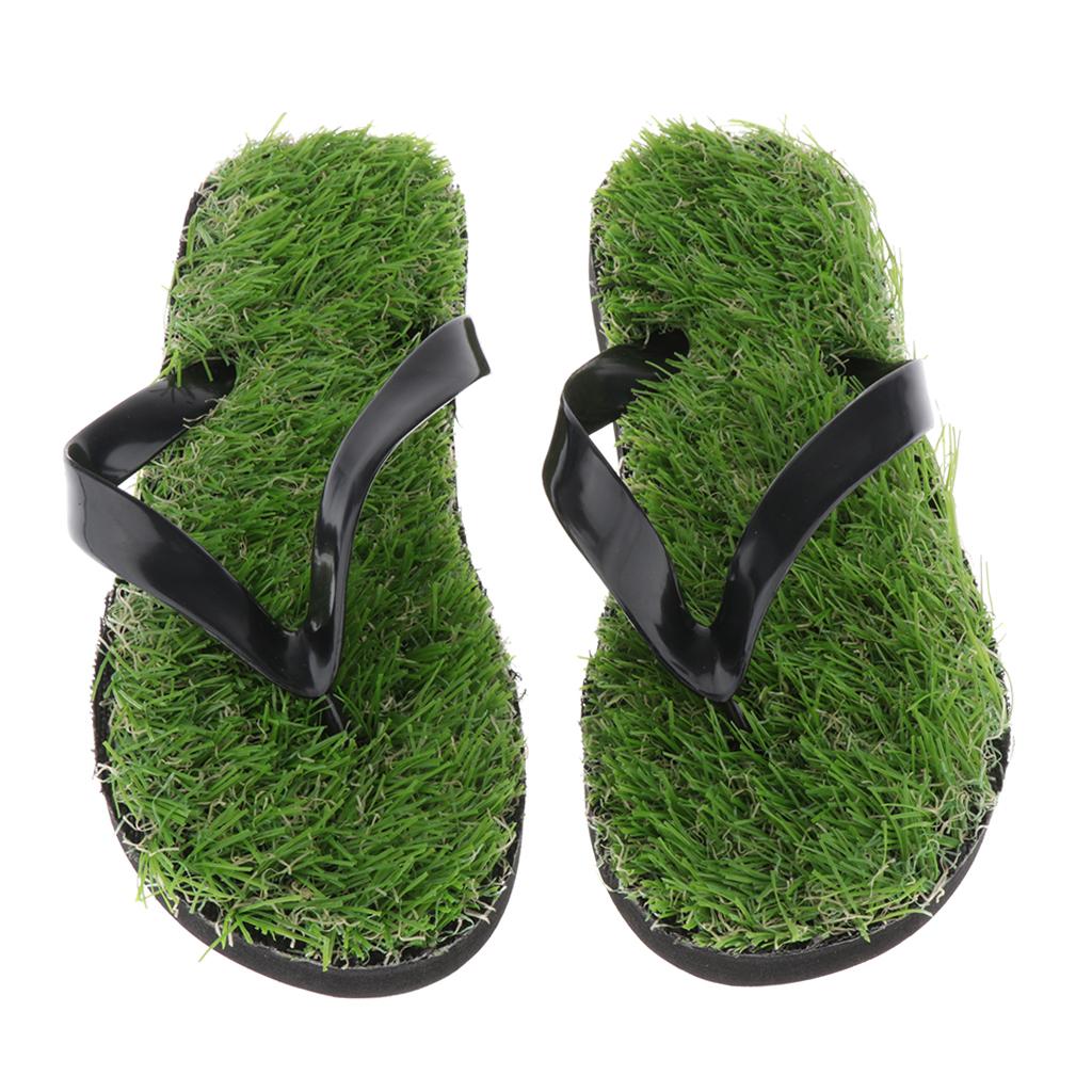 artificial grass slippers