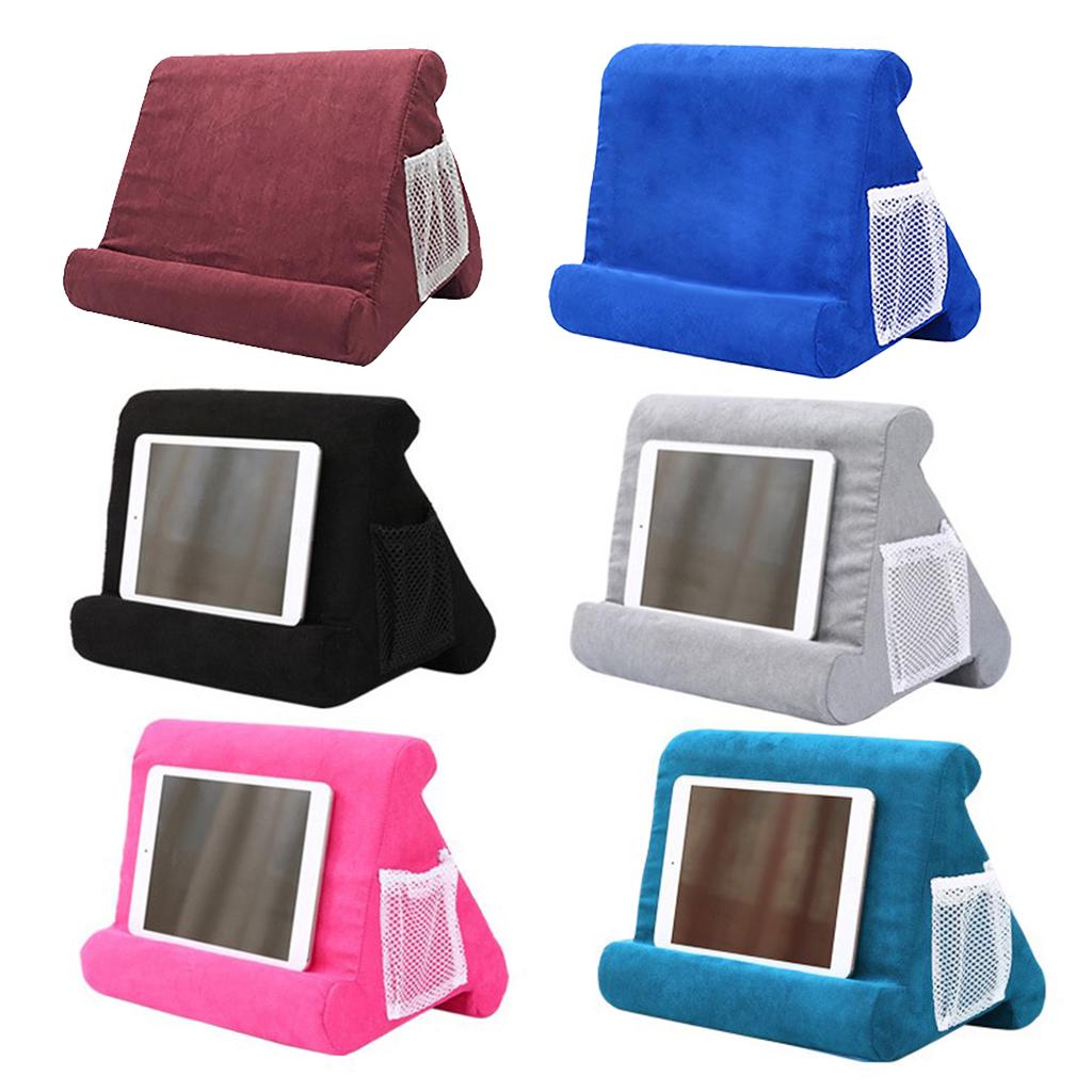 Tablet Reading Pillow Pad Multi-Angle Mobilephone Support Stand Gray