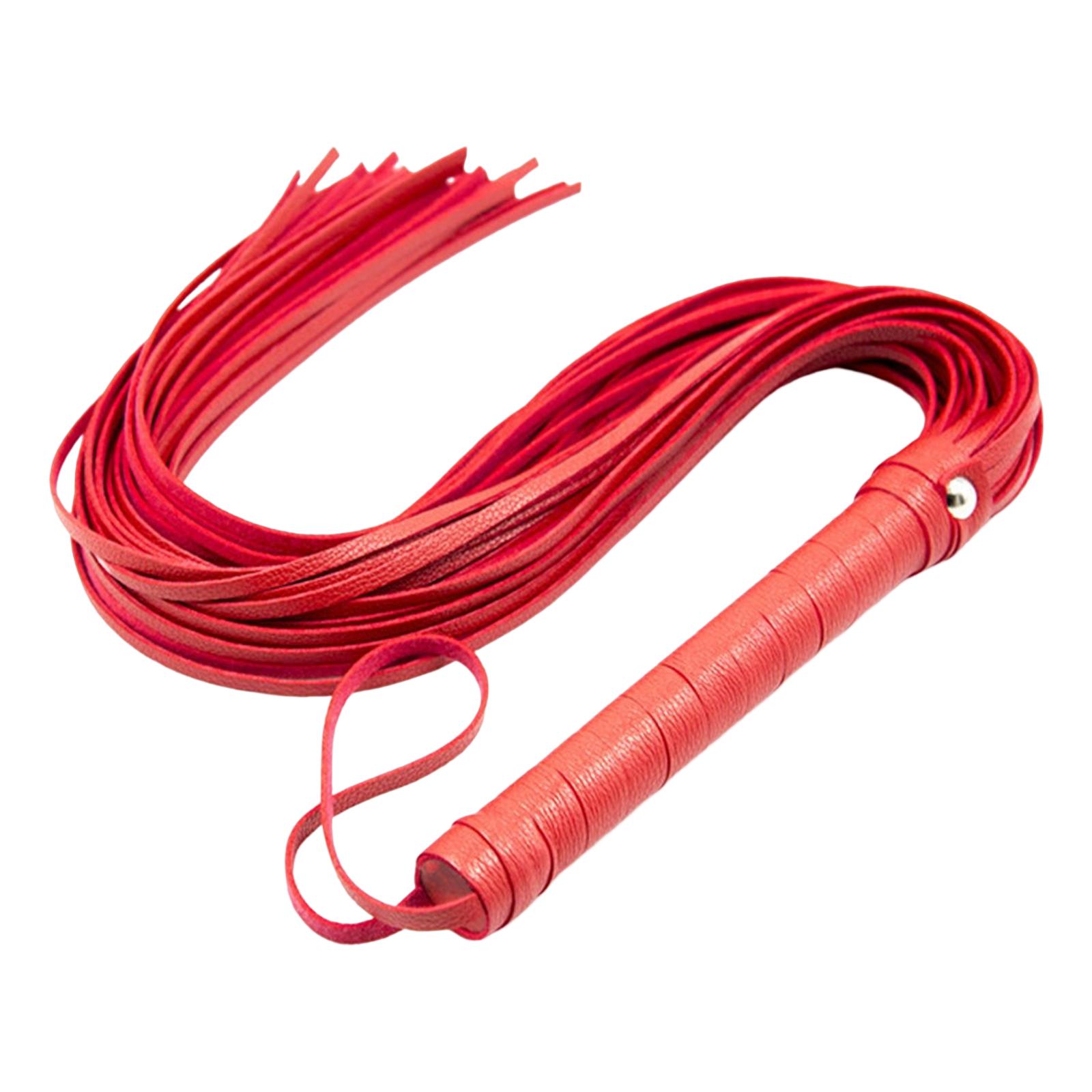 Equestrian whips Sturdy Professional for Equestrian Sports Cosplay Equipment Red