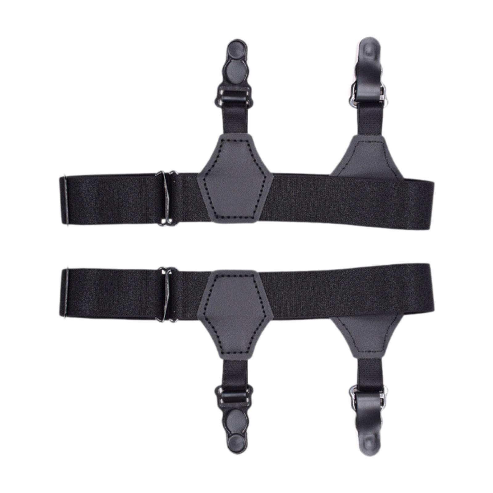 Sock Garters Black Clip