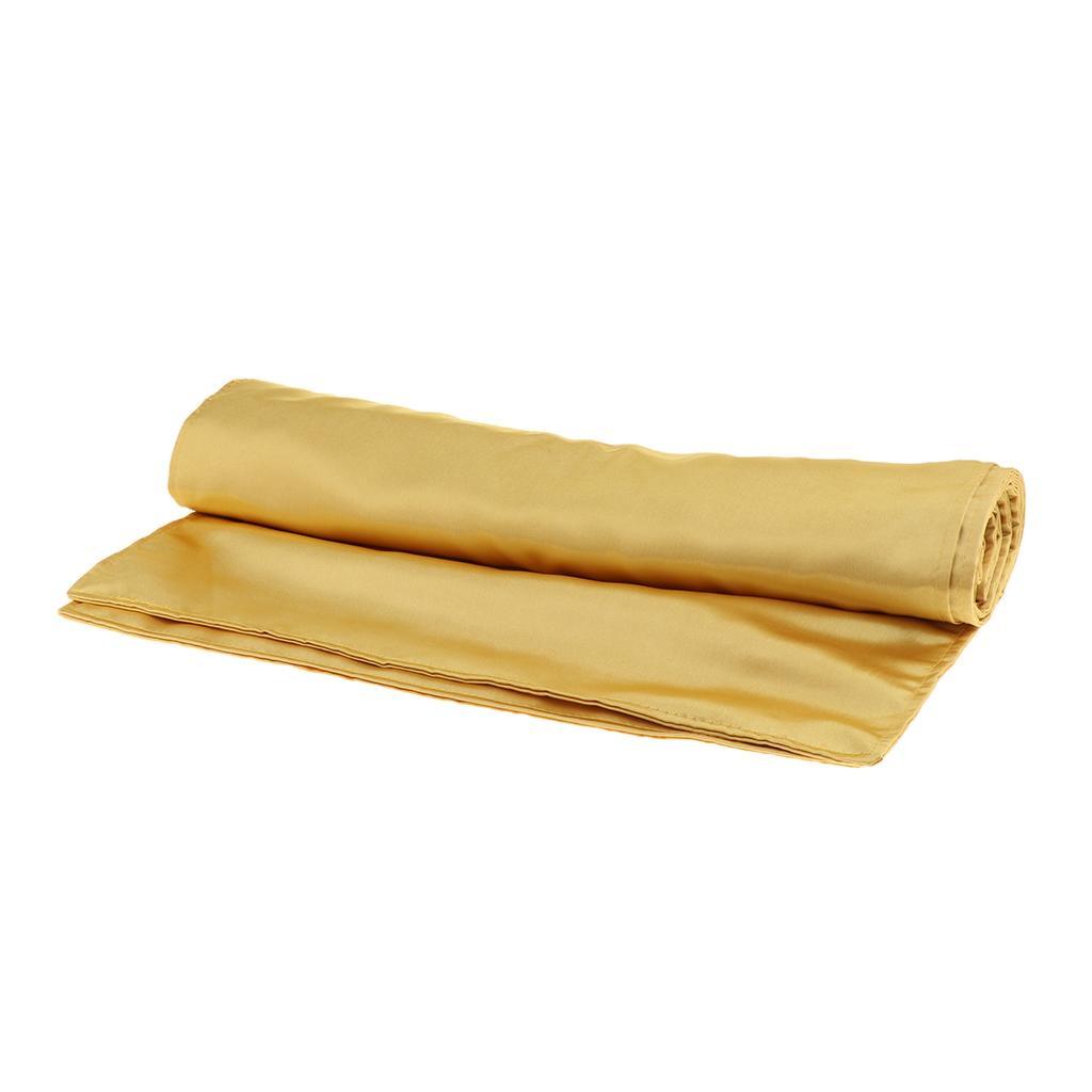 Bed Runner Cloth Bed Skirt Bedding Towels Wave 50x210cm - Yellow