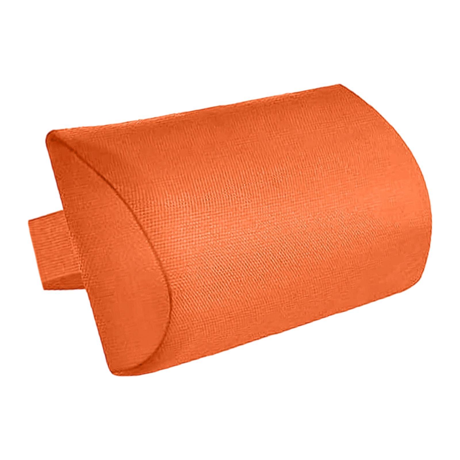 Chaise Lounge Head Pillow Orange Red