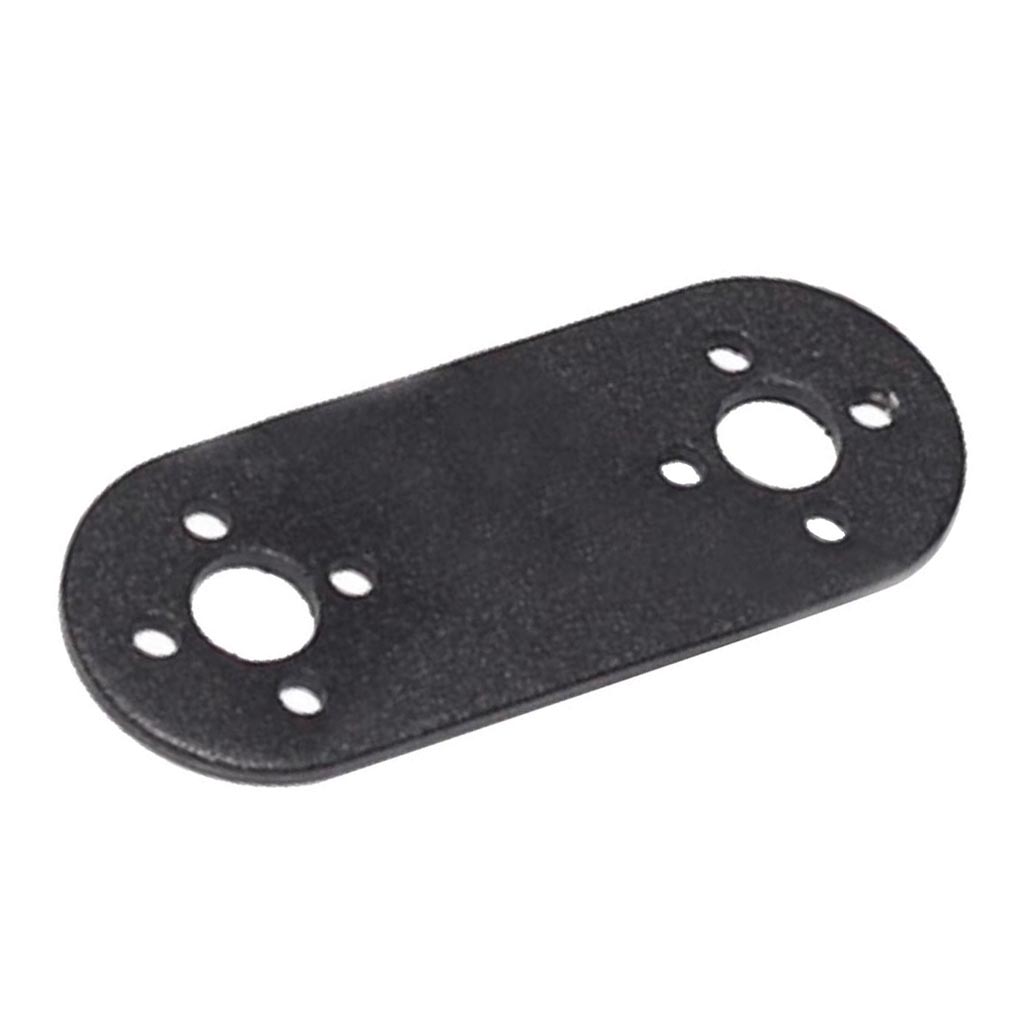 Line Frame Stent Standard Servo Bracket Steering Gear Bracket Robot Accessoy-Black