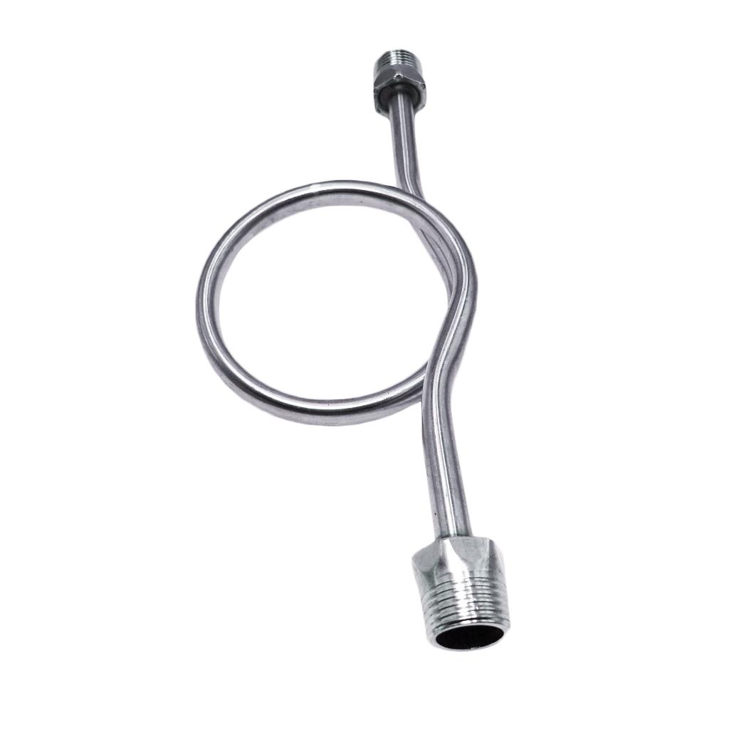 Stainless Steel Pressure Gauge Buffer Tube 180 Degree