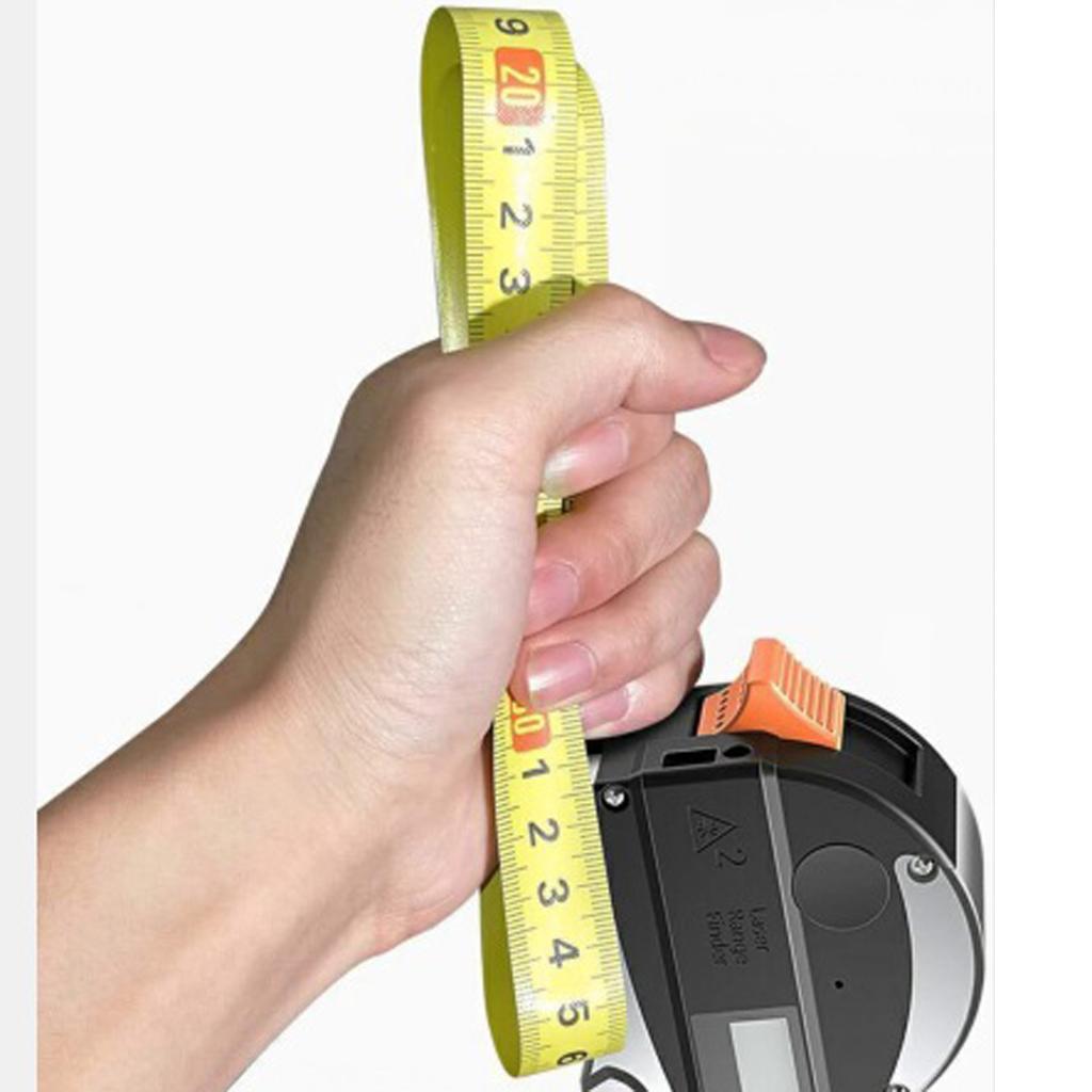 General Tools 2in1 Laser Tape Measure, Digital Display, 30/40m Laser