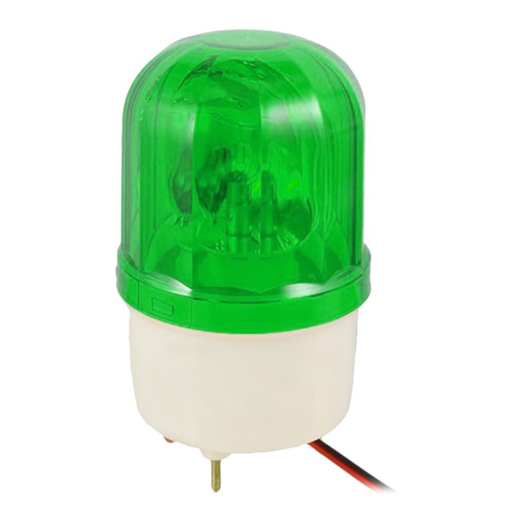 LED Warning Light Rotating Beacon Emergency Warning Lighting 110db green