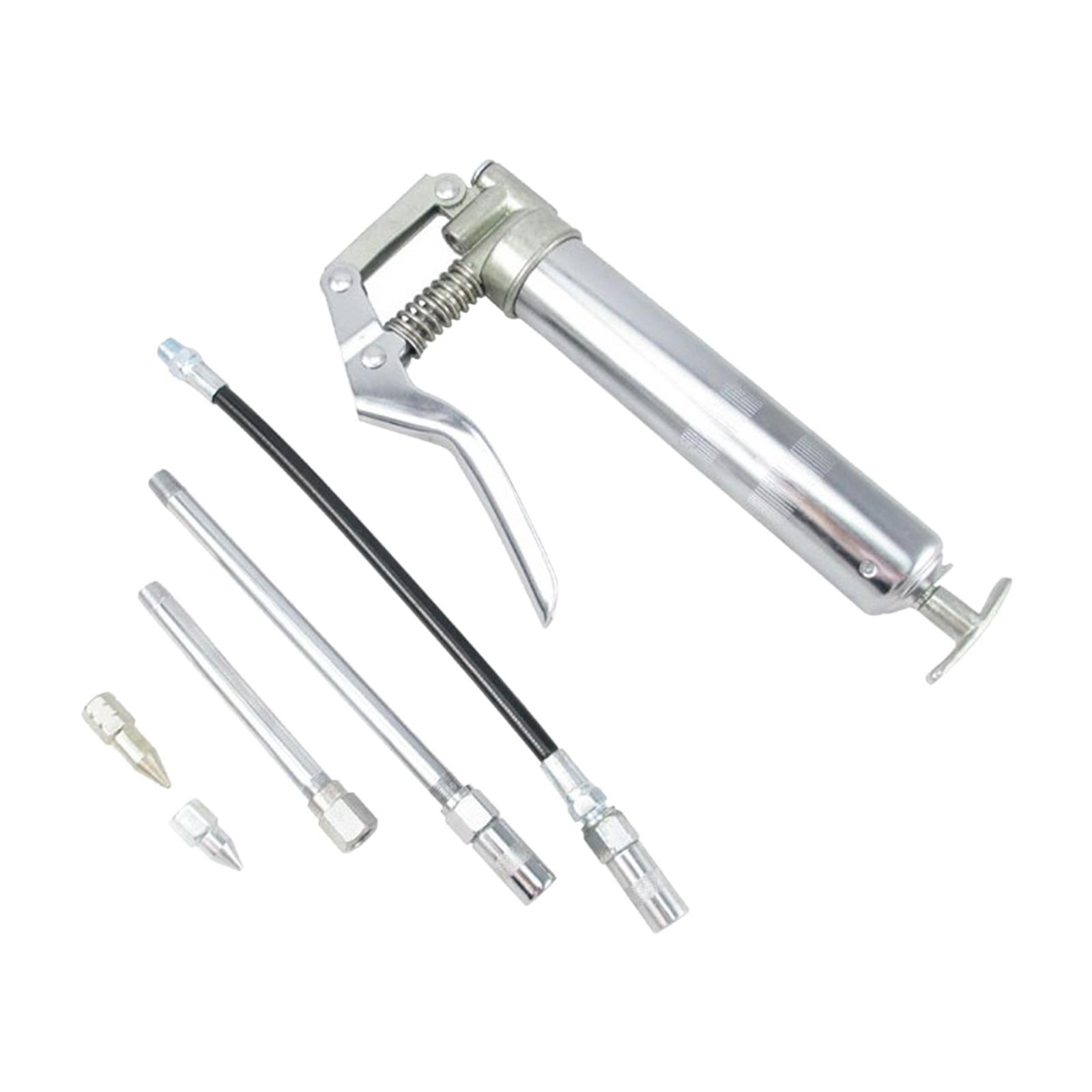 High Pressure Steel Grease Gun Hydraulic Lever Handle 120cc