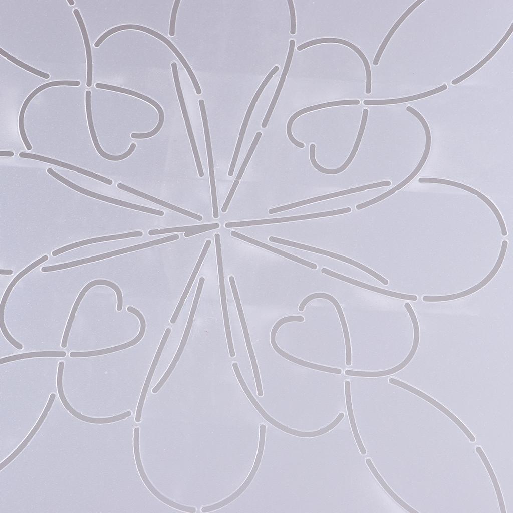 Plastic Quilt Template Stencils for Quilting Embroidery Patchwork
