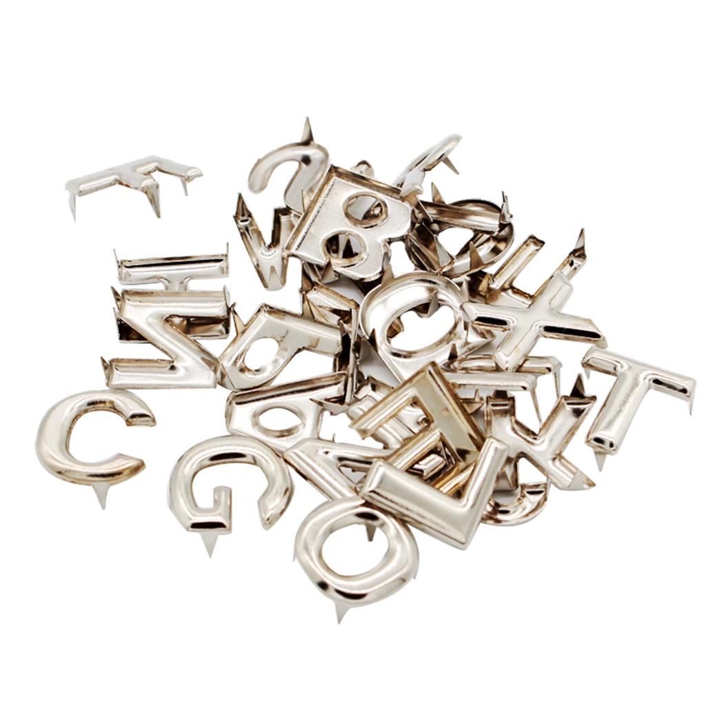English Letter Metal Rivets