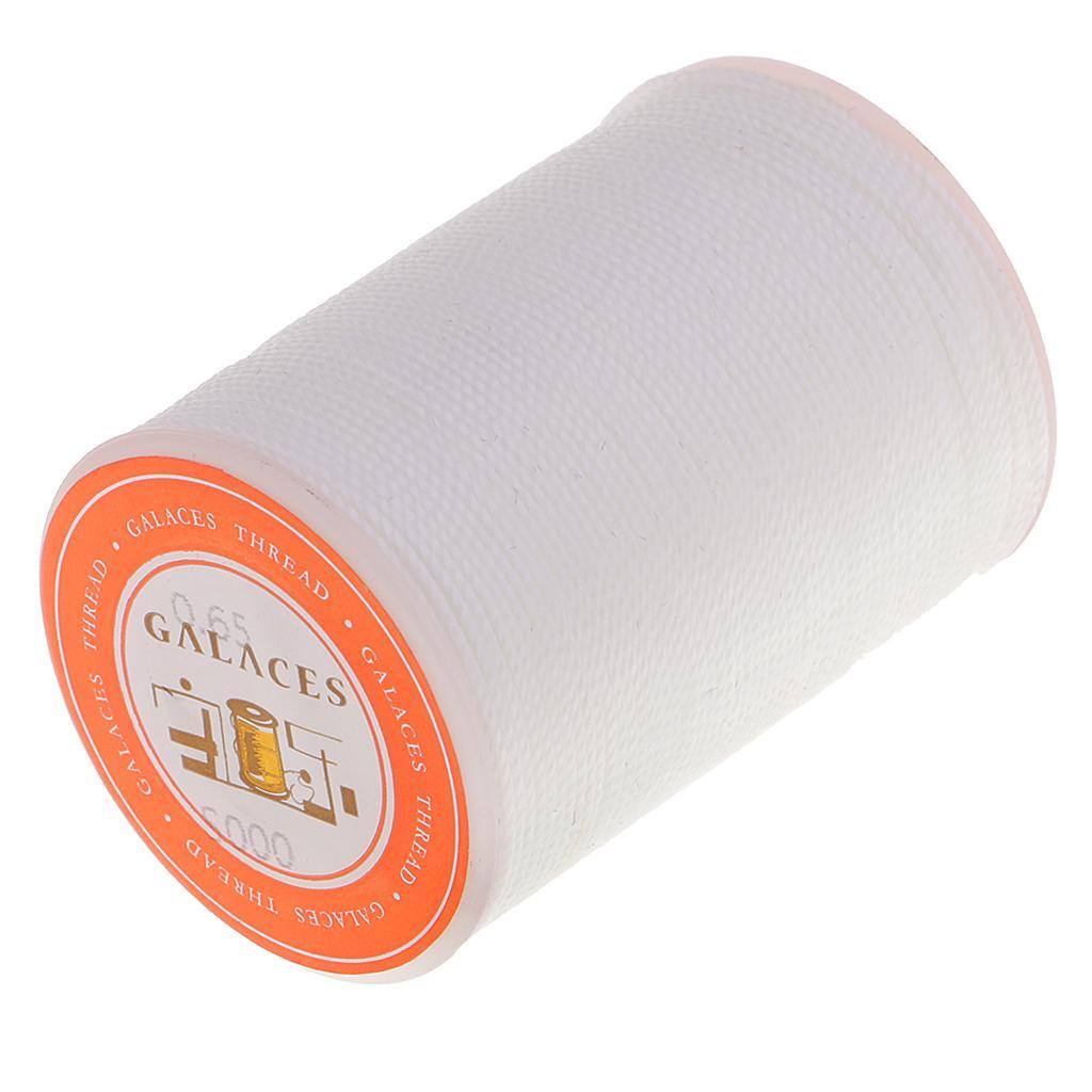 Waxed Polyester Thread for Leather Clothes Shoes Bags Sewing Stitching 0.65mm - Picture 23 of 29