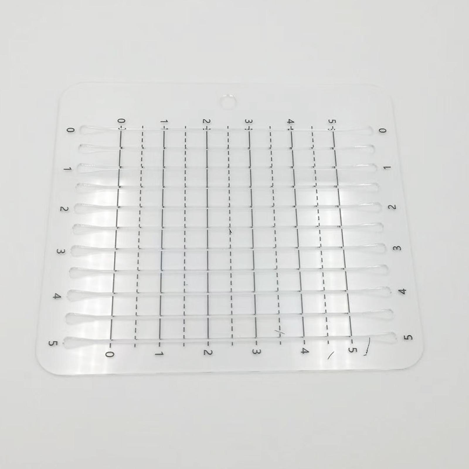 Cutting Cloth Ruler for Patchwork Sewing Quilting Yardstick 203x178x2.5mm