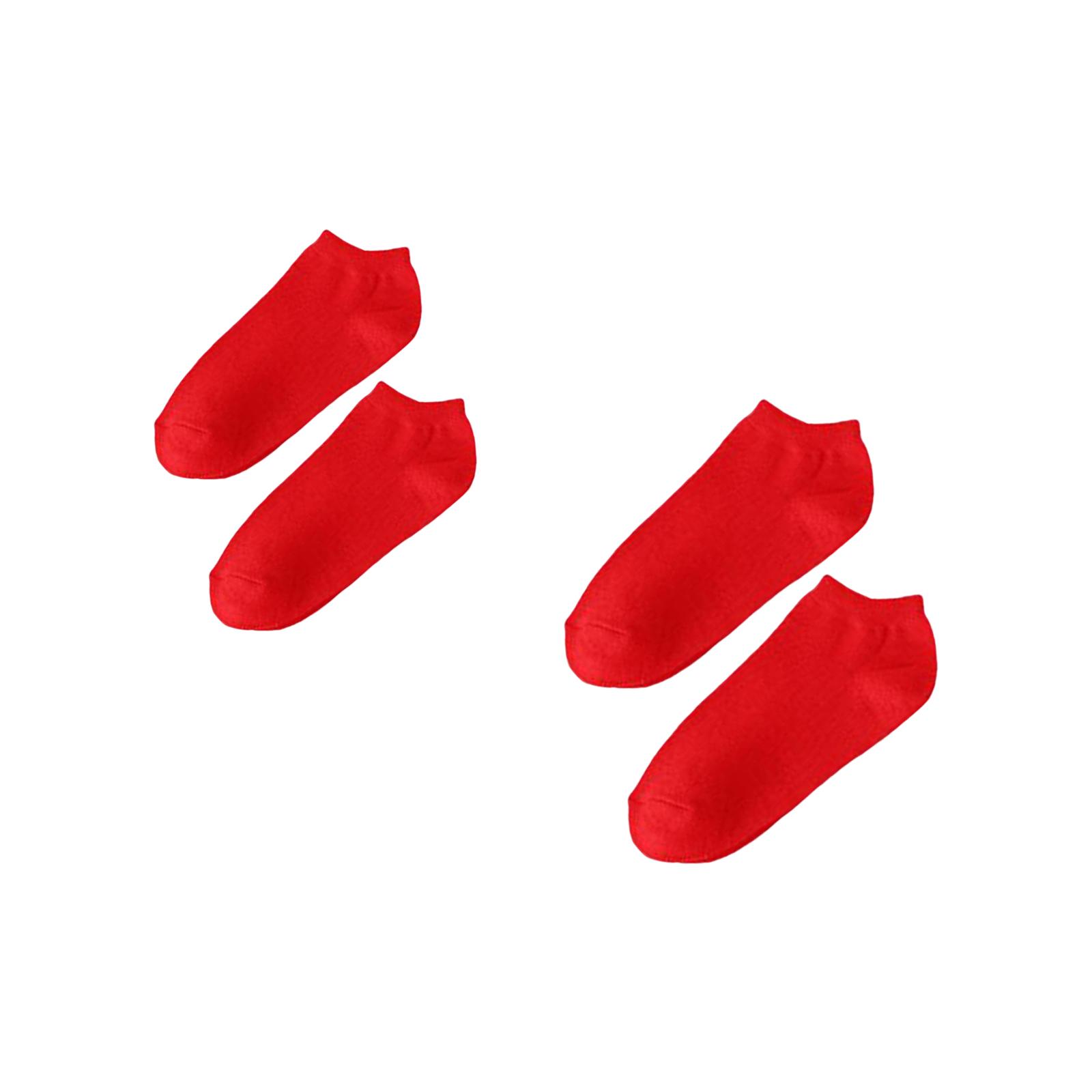 Chinese New Year Red Socks Comfortable wearing Experience Accessory Women